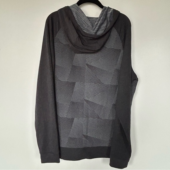 NFL SUPER BOWL LIII ZIP STRIPE HOODIE FOOTBALL - Picture 2 of 5